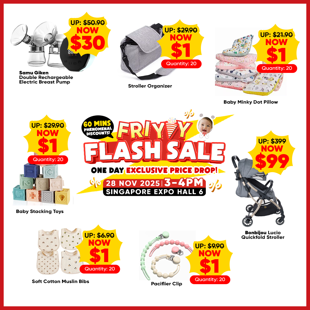FriYAY Flash Sale 28 Nov, 3-4pm